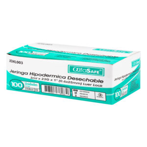 Jeringa ALFA 3P 3mL 23 X 1 100 Unds