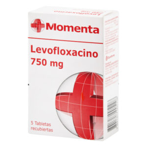 LEVOFLOXACINO 750mg 5 Tabletas