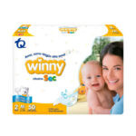 Pañales WINNY SEC ET.2 X 30 + 10 Toallitas