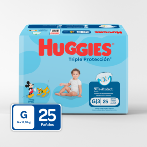 Pañales HUGGIES TRI.Proteccion 3/G 25Unds
