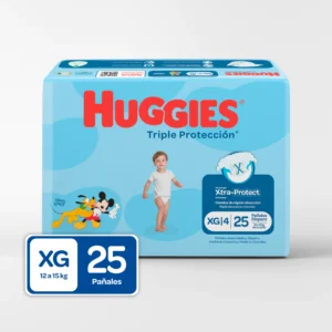 Pañales HUGGIES TRI.Proteccion 4/XG 25Unds