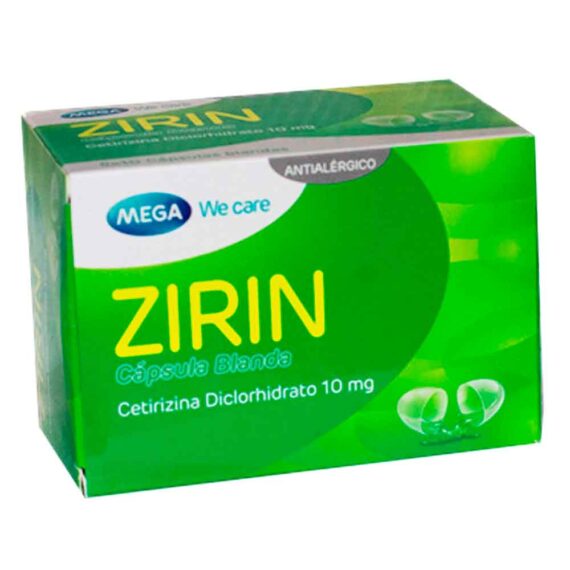 ZIRIN MEGA WE CARE 50 Capsulas Blandas