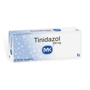 TINIDAZOL 500mg MK 8 Tabletas