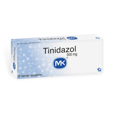TINIDAZOL 500mg MK 8 Tabletas
