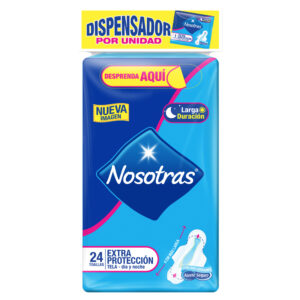 Nosotras Extra Protección Display 24 Unds