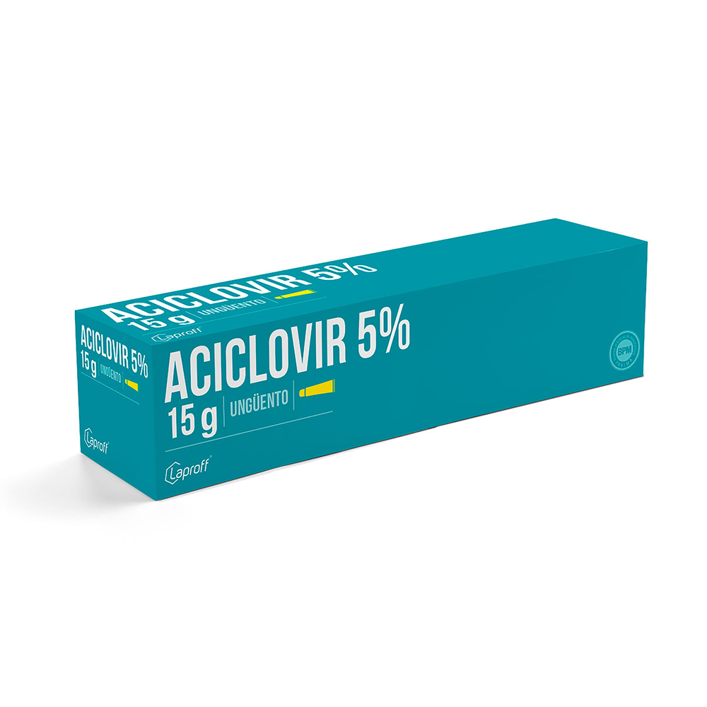 ACICLOVIR 5% UNGUENTO LP 15gr