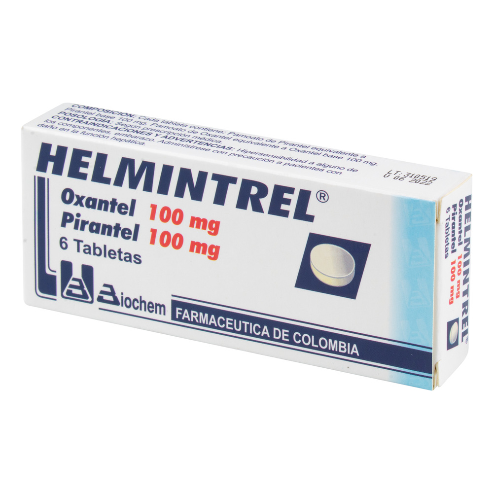 HELMINTREL 6 TAB