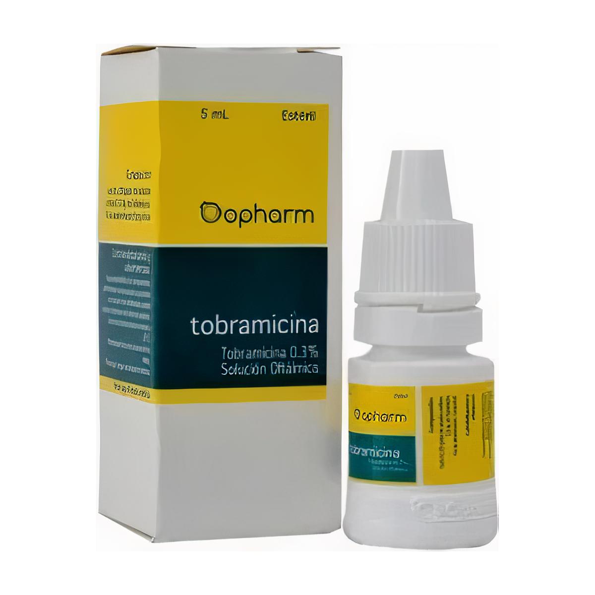 Tobramicina Opharm 03 Sol Oft 5ml Drogas Exito