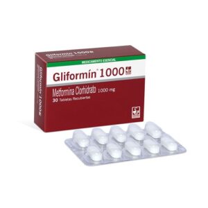 GLIFORMIN 1000 MG 30 TAB (PB)