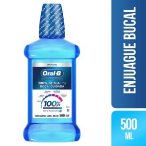 Enjuague ORAL-B 100% SINGLE 500mL