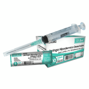 JERINGA ALFA 3P 3 ML 21X1 1/2 100 UND