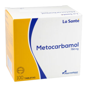 METOCARBAMOL 750mg LS 100 Tabletas
