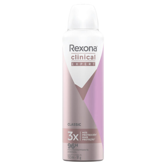 Desodorante REXONA CLINICAL Aerosol Classic 91gr M