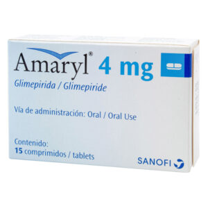 AMARYL 4mg 15 Comprimidos