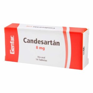 Candesartan 8Mg Gf 14 Tabletas