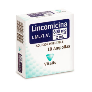LINCOMICINA 600 MG VITALIS 10 AMP