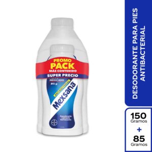 Talco MEXSANA 150gr + 85gr