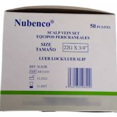 pericraneal # 22 nubenco