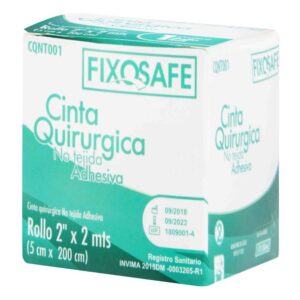 FIXOSAFE CINTA QUIRURGICA ALFA 5CM 2MTS