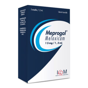 MEPROGAL 15mg/1.5mL 3 Ampollas