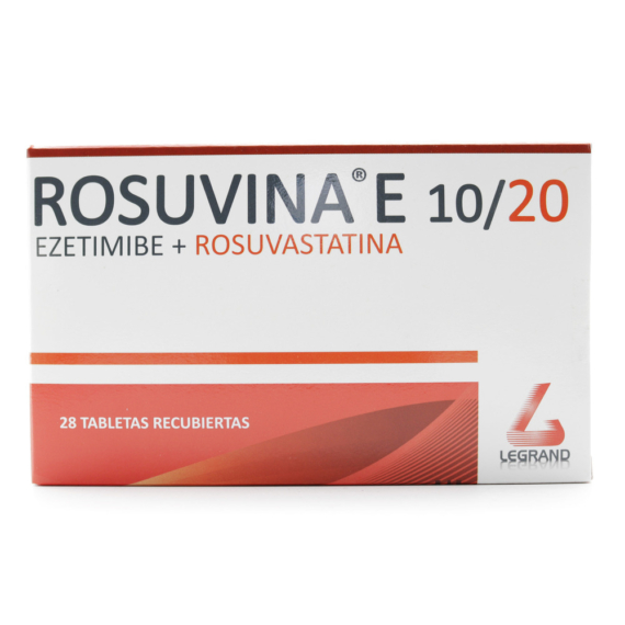 ROSUVINA E 10/20mg 28 Tabletas