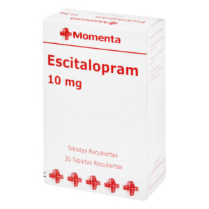 ESCITALOPRAM 10mg MOMENTA 30 Tabletas