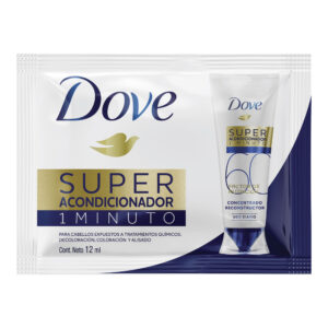 Super Acondicionador Dove 1Min 12Ml 12 Sobres