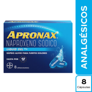 APRONAX LIQUID GEL 275mg 8 Capsulas