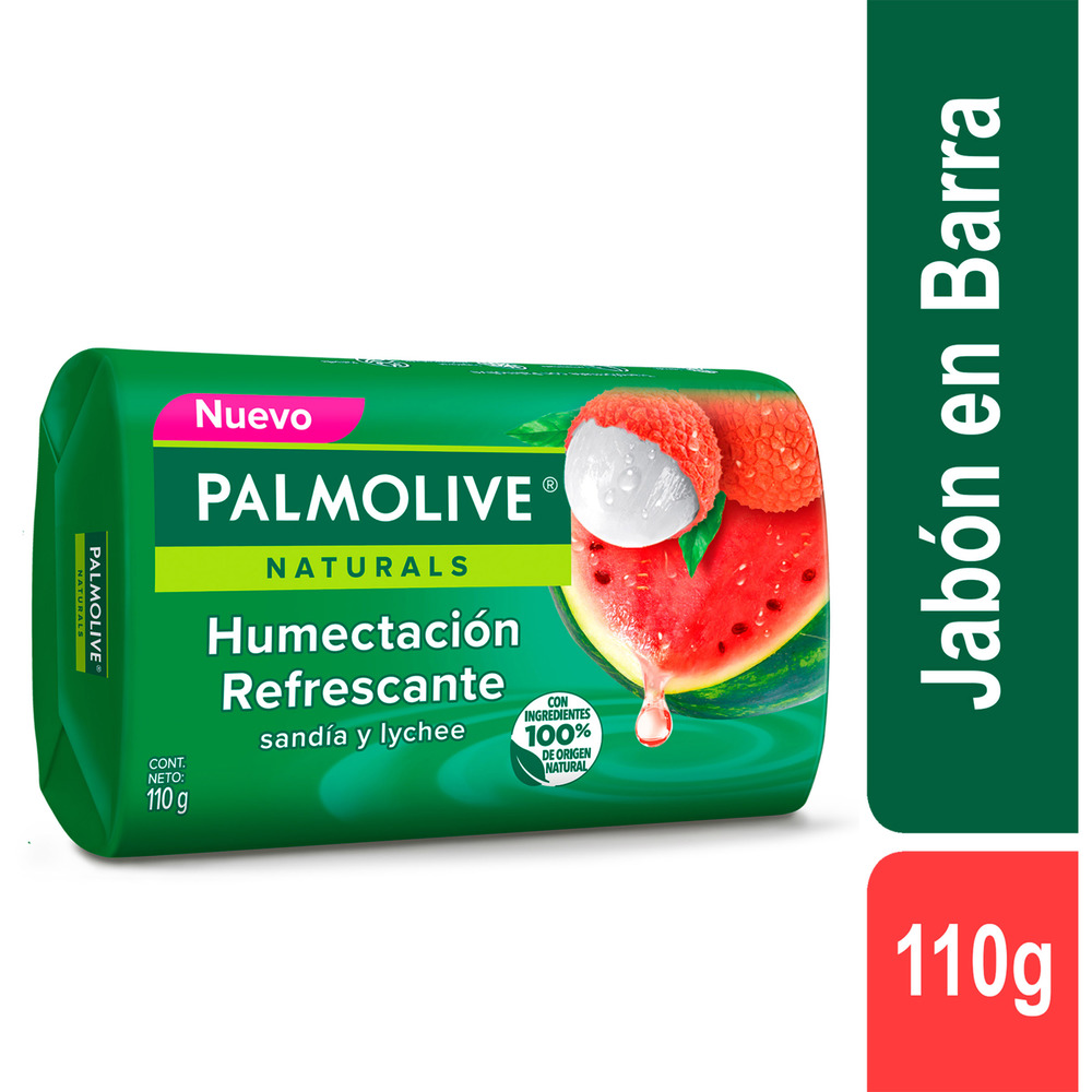 Jabon Palmolive Sandia Y Lychee 110Gr