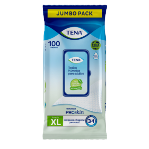 Toallas Húmedas TENA 3en1 100 Unds