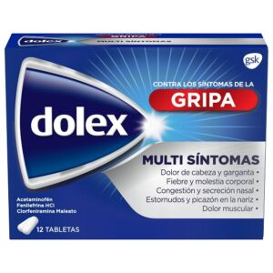 DOLEX GRIPA 12 Tabletas