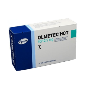 Olmetec Hct 40/12.5Mg 30 Tabletas