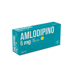 Amlodipino 5Mg Lp 300 Tabletas