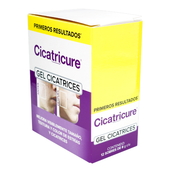 cicatricure gel cicatrices 8gr 12 sobres