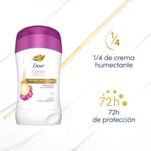 Desodorante DOVE Barra Tono Uniforme Orquideas 45gr M