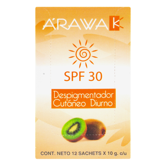 despigmentador cutaneo arawak dia 10gr x 12 sobres