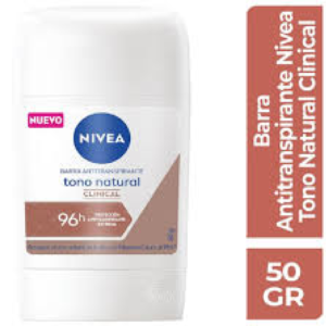 Desodorante NIVEA TONO NAT.CLIN. BRR 50grS