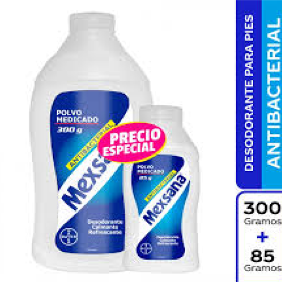 talco mexsana 300 gr + 85gr