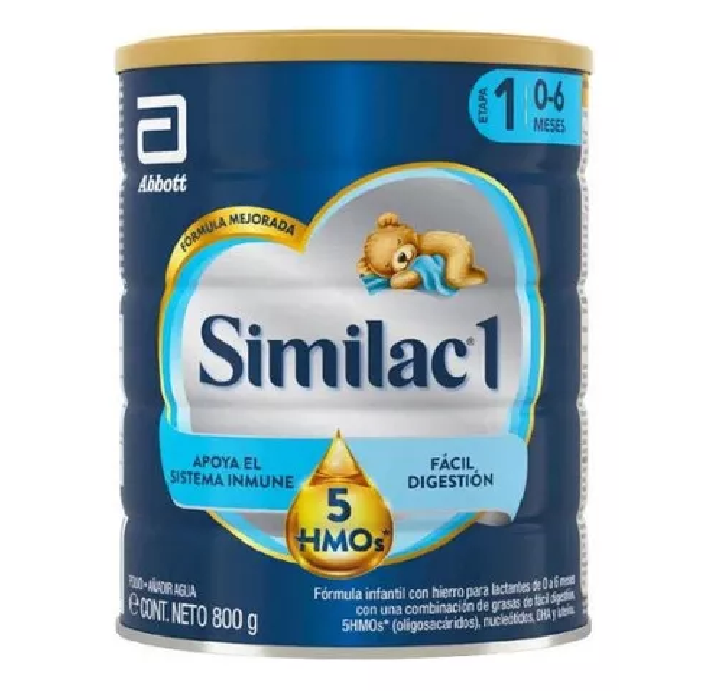 Similac 1 5Hmos Tarro 800 Gr