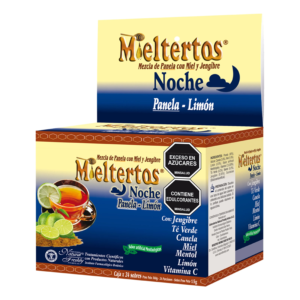Mieltertos Gripa Noche Panela Limon 24 Sobres
