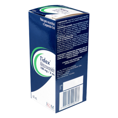 TIDAX 100mg Suspension 60mL