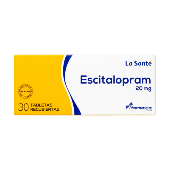 ESCITALOPRAM 20 mg LS 30 TABS