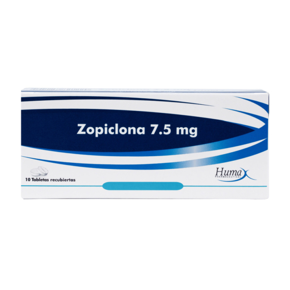 ZOPICLONA 7.5mg HP 10 Tabletas