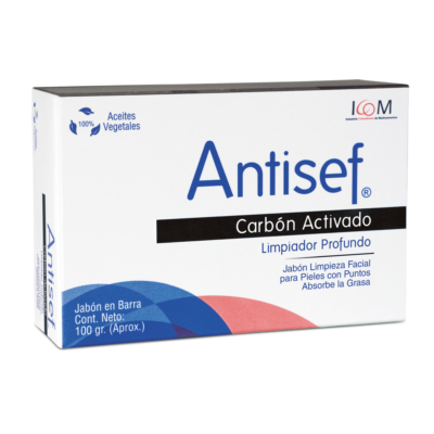 Jabon ANTISEF CARBON ACTIVO 100 gr