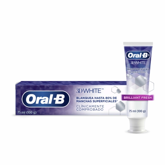 Crema Dental ORAL-B 3D WHITE 75mL