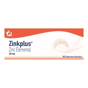 ZINKPLUS 20mg 30 Capsulas blandas