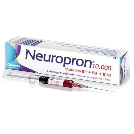 NEUROPRON 10.000 Jeringa Prellenada - Drogas Exito