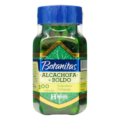 alcachofa y boldo botanitas 100 capsulas