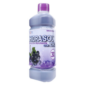 HIDRASOL 30 con Zinc Uva 500mL