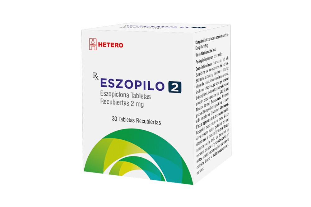 Eszopilo 2 Mg 30 Tabletas